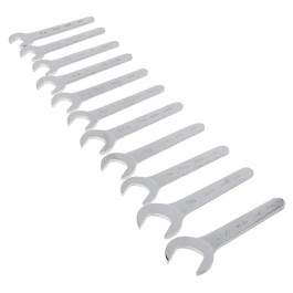 Martin SW11K Chrome Wrench Set, 11 Piece, Chrome Finish