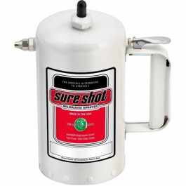 Sure Shot A1000W White Steel Sprayer, 32 Oz, Powder Coated Steel, Refillabl