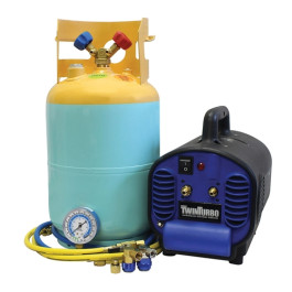 Mastercool 69400-CON Mini Twin Refrigerant Recovery System for Contaminated