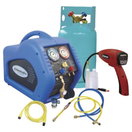 Mastercool 69100-55R Complete Refrigerant Recovery System with 55100-R Elec
