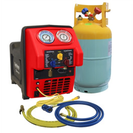 Mastercool 69391 Spark Free Twin Turbo Refrigerant Recovery Machine for R12