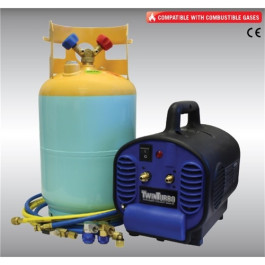 Mastercool 69400-CON Mini Twin Refrigerant Recovery System for Contaminated