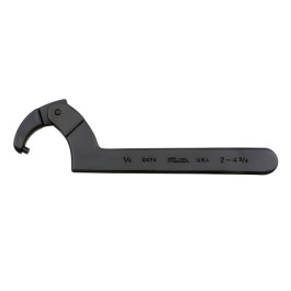 Martin tool MT0474 Adjustable Pin Spanner Wrench, 2 Inch to 4-3/4 Inch Capacity Range, 1/4 Inch Pin Diameter, for Packing Glands and Locknuts