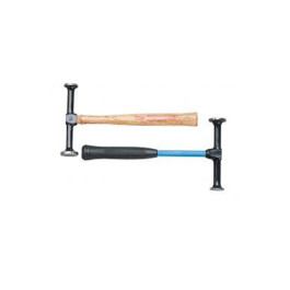 Martin Tool 150FG Dinging Hammer, Medium, Fiberglass Handle, Round Head, 6" Overall