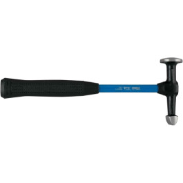 Martin 168HCFG High Crown Cross Peen Finishing Hammer, Fiberglass Handle