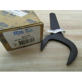 Martin BLK1276 Service Wrench, 2-3/8-Inch Opening, 30Degrees Angle, Industrial Black Finish