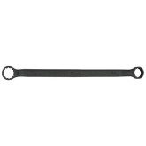 Martin BLK8033C Box Wrench, 12 Points, 15/16" x 1" Opening Double Offset 45 Degree Long Pattern, 14-1/16" Overall Length, Forged Alloy Steel, Industrial Black Finish