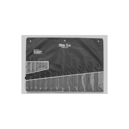 Martin BOB15K Hydraulic Wrench Set, 15-Piece SAE Angle Openings, Roll Bag