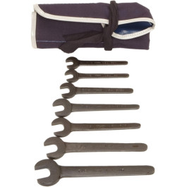 Martin CN7K 7-Piece Hydraulic Check Nut Wrench Set, 15 Degree Angle, SAE 7/16 Inch to 7/8 Inch