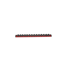 Mechanic's Time Savers LAS38SR Lock-a-Socket SAE Socket Organizer, 3/8" Dri