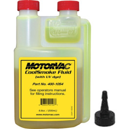 MotorVac 400-1054 CoolSmoke Replacement Smoke Fluid with UV Dye, 6.8 ounces
