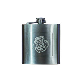 Maxxeon 10196 20th Anniversary Stainless Steel Hip Flask, 6 Ounce Capacity,
