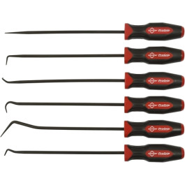Mayhew Steel 13095 ProGrip Long Hook And Pick Set, 6 Piece