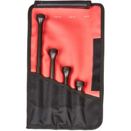 Mayhew 32025 Pneumatic Hammer Set, 4-Piece, Black Oxide Finish