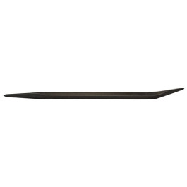 Mayhew Steel 40001 Line-Up Pry Bar, 16" Length, 5/8" Hex Body, Black Oxide