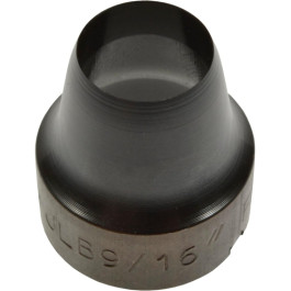 Mayhew Steel 50508 Hollow Punch, 9/16 Inch Tip Size, 1-1/8 Inch Length, Black Oxide Finish