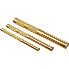 Mayhew Steel 61360 Brass Drift Punch Set, 3 Piece Set, 3/8" To 3/4"