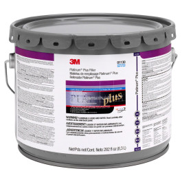3M 01130 Platinum Plus Premium Body Filler, 3 Gallon Mechanical Dispenser P