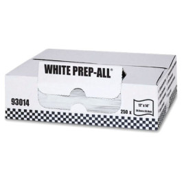 MDI 93014 Prep-All Automotive Prep Towels, White Spunlace, 12" x 14", Reclo