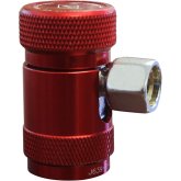 Mastercool 83834 High Side R1234yf Coupler, 12 mm-F x 17 mm, Extended Disconnect Protection Sleeve