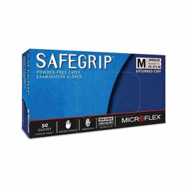 Microflex SafeGrip SG375-M General Purpose Disposable Exam Gloves, Medium,
