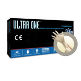 Microflex Ultra One UL-315 Disposable Powder Free Latex Gloves, Large, 50 Gloves