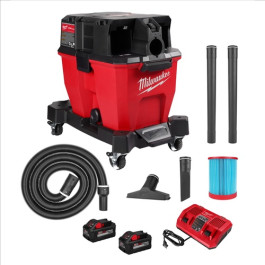 Milwaukee 0920-22HD M18 FUEL 9 Gal. Cordless DUAL-BATTERY Wet/Dry Shop Vacu