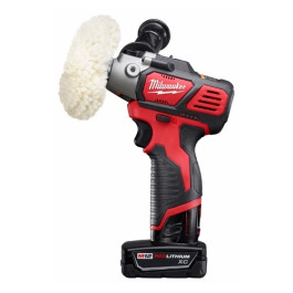 Milwaukee 2438-22X M12 12V Lithium-Ion Cordless Variable Speed Polisher/San