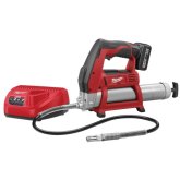 Milwaukee 2446-21XC M12 Cordless Lithium-Ion Grease Gun Kit, 8000 PSI Max,