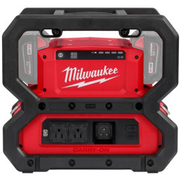 Milwaukee 2845-20 M18 CARRY-ON 3600 Watt/1800 Watt Power Supply, 120 Volt,