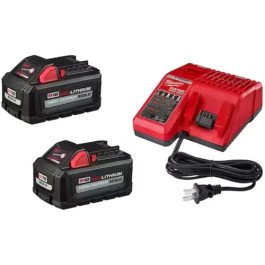 Milwaukee 48-59-1862S M18 REDLITHIUM HIGH OUTPUT XC6.0 Battery 2-Pack Syste