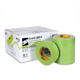 3M 26340 Scotch Performance Green Masking Tape 233+, 48 mm x 55 m, Green, 1