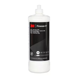 3M Finesse-it Polish Standard Series, 28696, Ultra Fine (100), White, 1 Lit