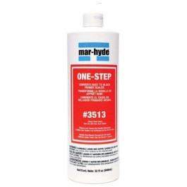 3M 3513 Mar-Hyde One-Step Rust Converter Primer Sealer, 1 Quart, White
