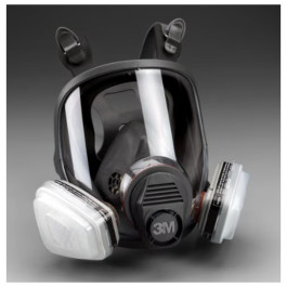 3M 07163 Full Facepiece Respirator Packout, Organic Vapor/P95, Large