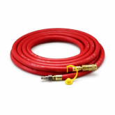 3M 07035 Low Pressure Air Hose 100', 1/2" ID, Rubber, Industrial Interchange Fittings