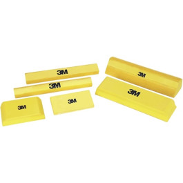 3M 05684 Hookit Hand Sanding Block Kit, 6-Piece Assorted Shapes for Automot