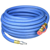 3M W-9435-50 Supplied Air Hose, 3/8" ID, 50 Ft Length, Industrial Interchange Fittings, High-Pressure Rubber