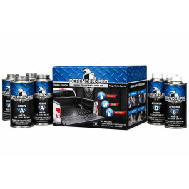 USC 1800-2P Defender-Pro Epoxy Truck Bed Liner Kit, Black, 1:1 Mix, Include
