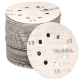 Makita 794518-8-50 5" Sanding Discs, Hook and Loop, 60 Grit, 50-Pack