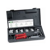 Howmet M39315 Ribbed Rivet Nut Kit, Hand Rivet Nut Tool, Assorted 8-32 to 1