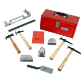 Martin 659K  Fender Repair Tool Set, with Metal Tool Box, 11 Pieces