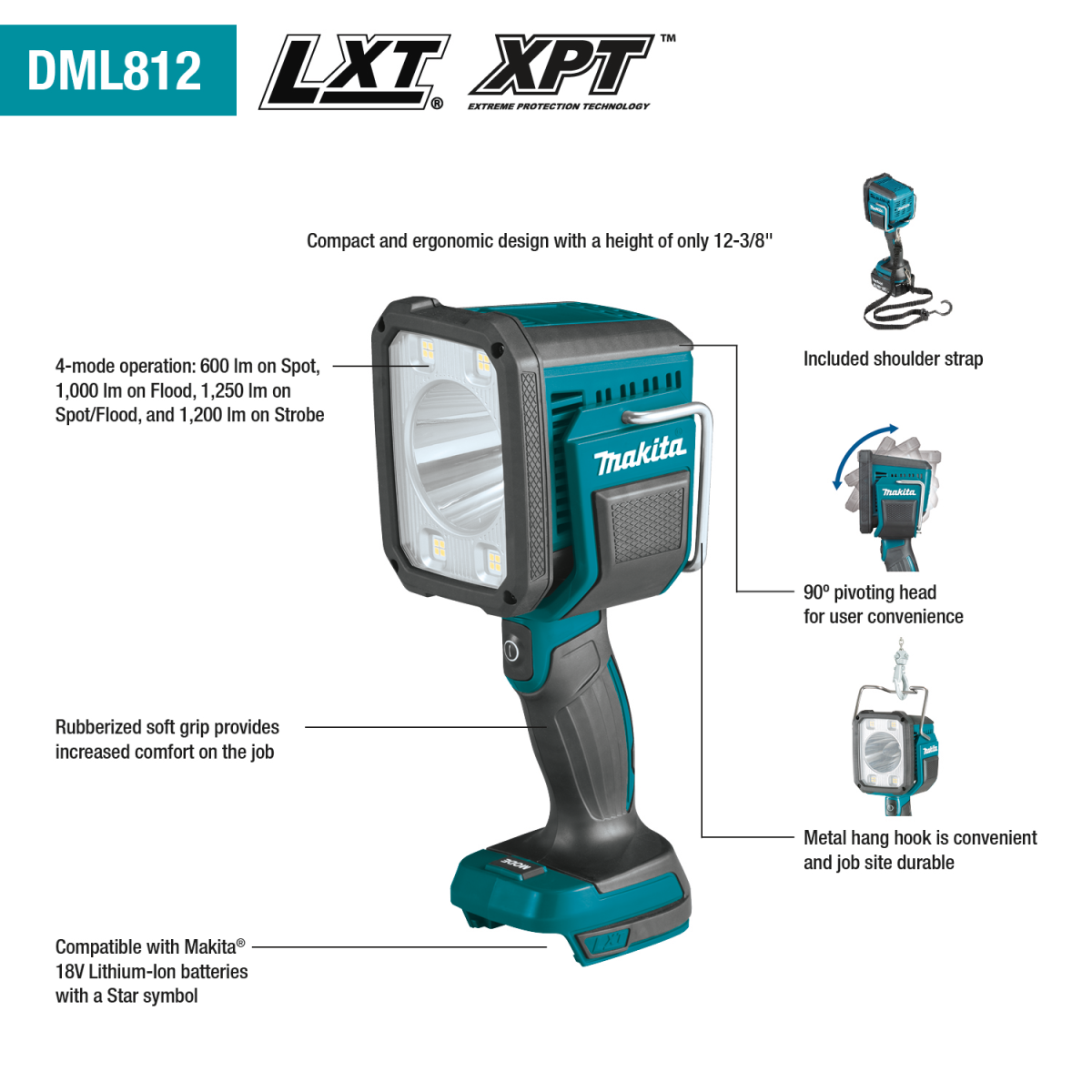 makita flashlights & headlamps