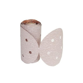 Norton 31510 Champagne Magnum PSA Vacuum Disc Roll, P220 Grit, 6 Inch, Roll of 100