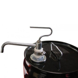 Milton NS10120 Zinc Plated Steel Lift Pail Pump, For 5 to 6 Gallon Pails, 1 Gallon per 32 Lifts, 2 inch Bung