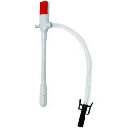 Milton 7002 Battery Operated Fuel Transfer Pump With Auto Stop, AA Powered, 39" Delivery Hose, for Fuel Cans