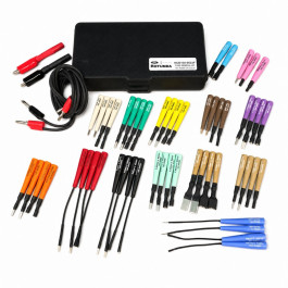 NU-DI 105-R025F Flex Probe Kit, Terminal Probe Leads, Alligator Clips and S