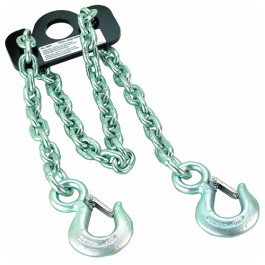 OTC 205050 Heavy-Duty Adjustable Lifting Sling, 4,000 lb Capacity, 5/16" x 65" Chain, Double-Leg Design