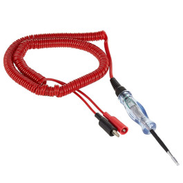 OTC 3631 Heavy-Duty Logic Probe Circuit Tester, 3-26V Testing Range, Red/Green LED Indicators, 12-Foot Coil Cord