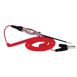 OTC 3642 Truck Circuit Tester, 12V-24V Systems, 7" Stainless Steel Probe, 24' Coil Cord, Extra-Large Clamp